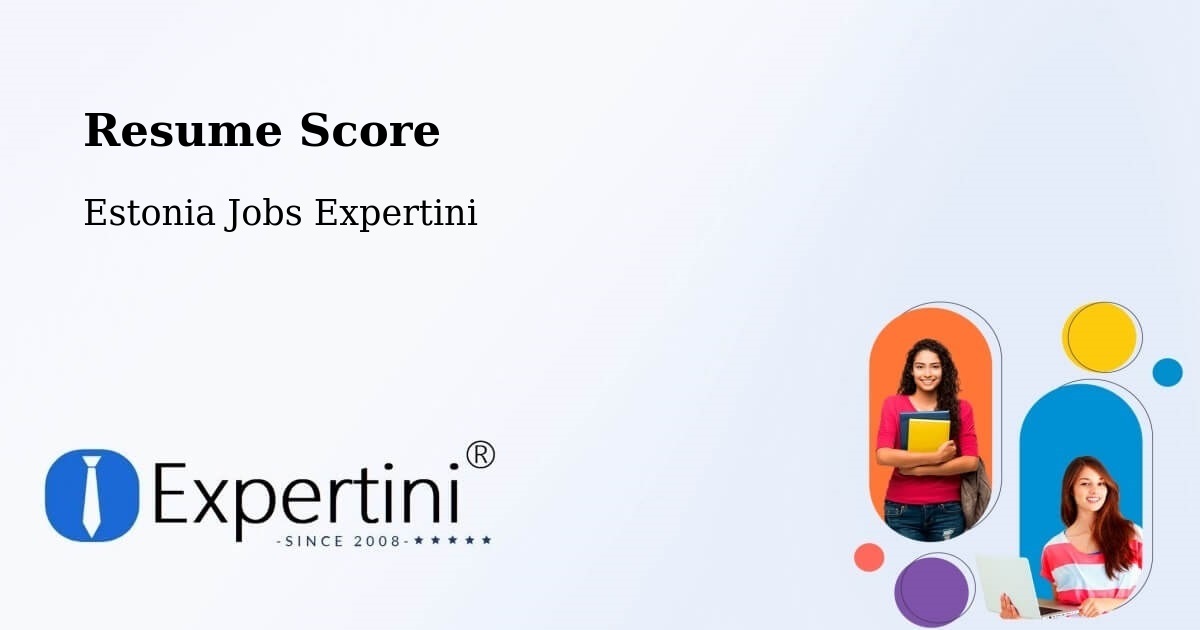 Resume Score & Job Description Match Tool – Jüri - Estonia Jobs Expertini